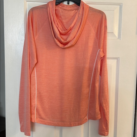 Under Armour Tops - NWOT! Under Armor coral long sleeve with hood
